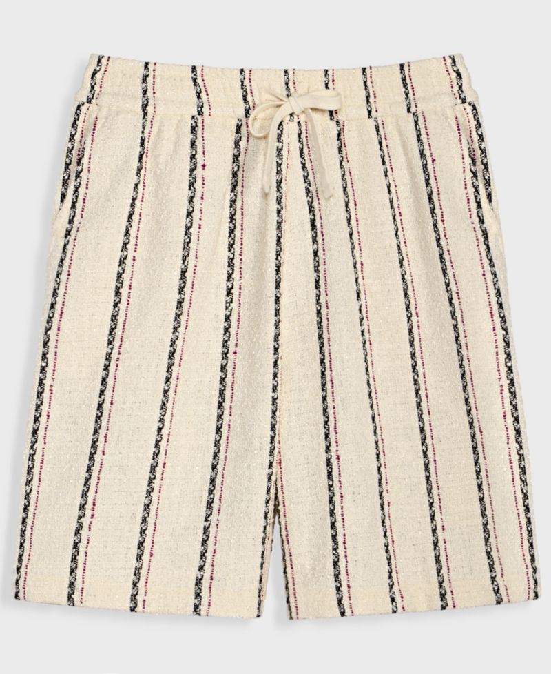 Men's Striped Relaxed 9" Pull-On Shorts
