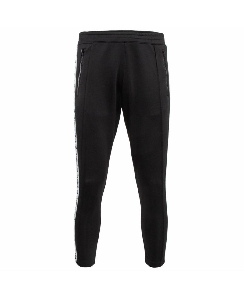 Men's Logo Side Strip Stretch Knit Track Pants
