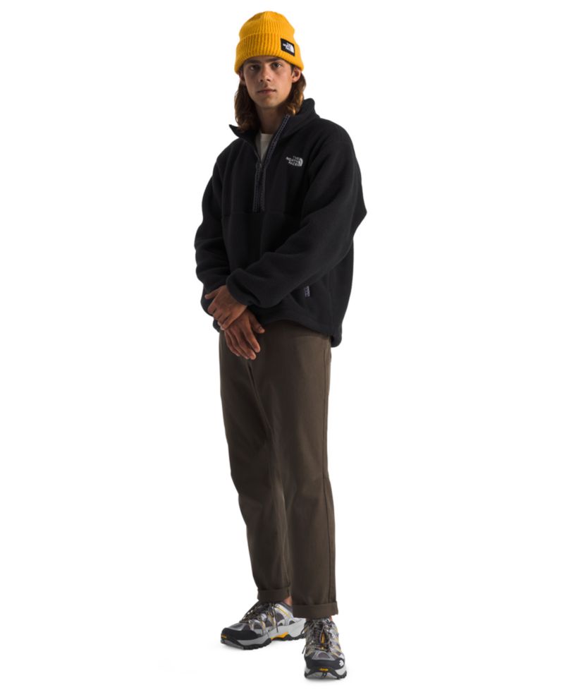 Men's Fleeski Relaxed-Fit Quarter-Zip Fleece Pullover