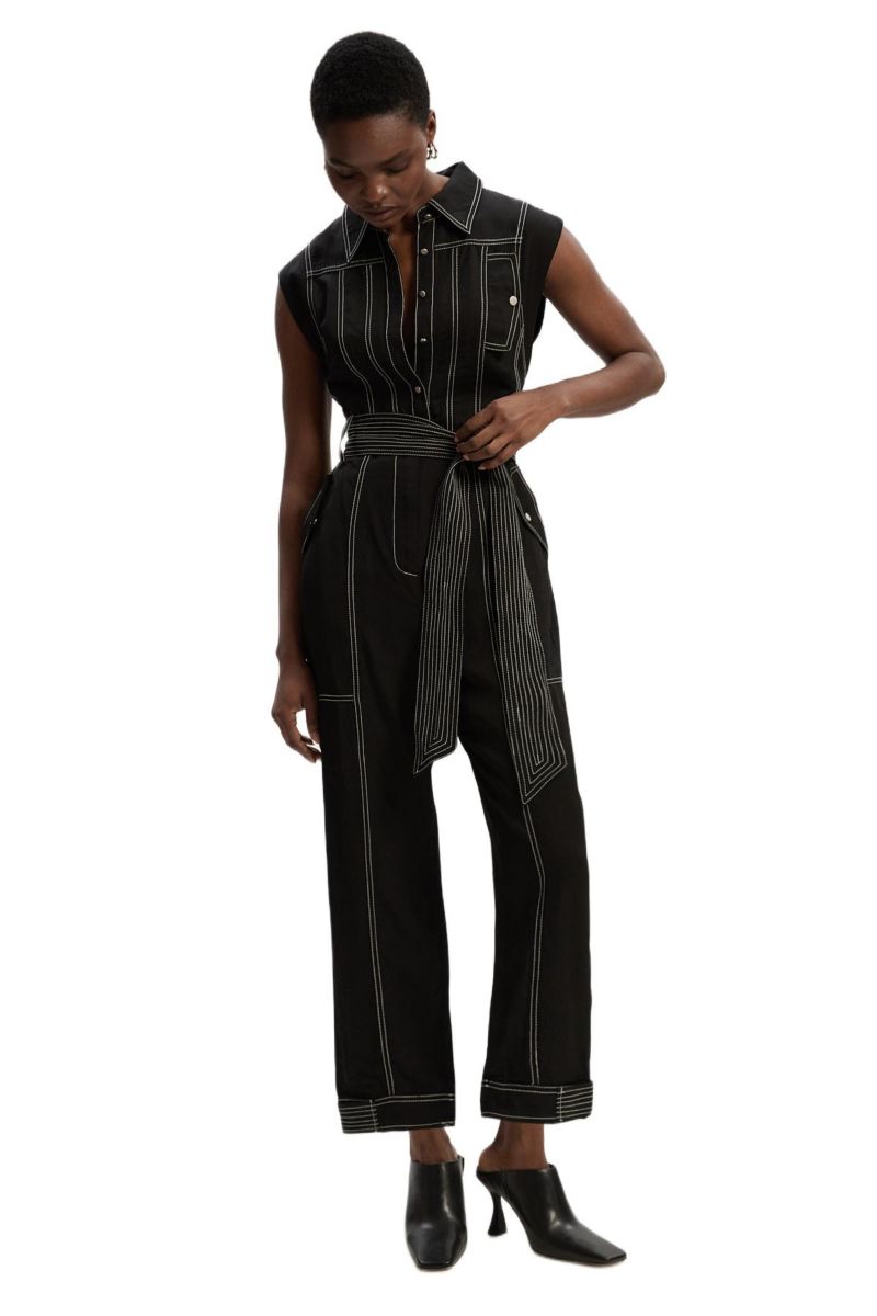 Women's Premium Linen Woven Jumpsuit