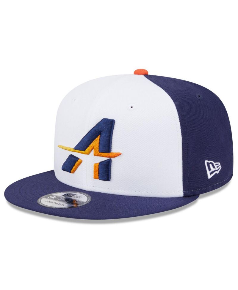 Men's White/Navy Houston Astros 2025 City Connect 9FIFTY Snapback Hat