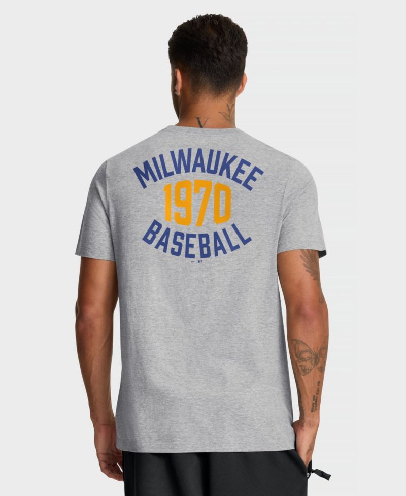 Men's Milwaukee Brewers Cooperstown Retro T-Shirt