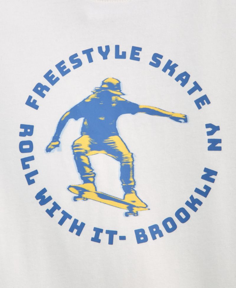 Boys' XS-XL Short-Sleeve Freestyle Skate T-Shirt