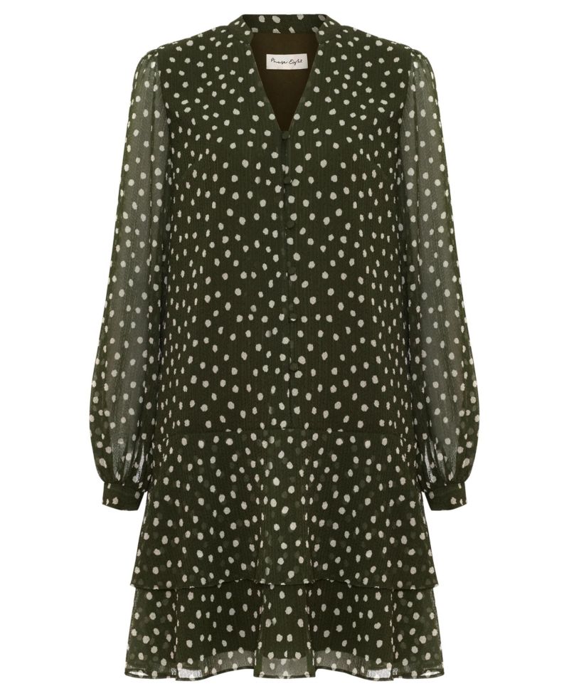 Women's Alma Tiered Ruffle Long-Sleeve Dress