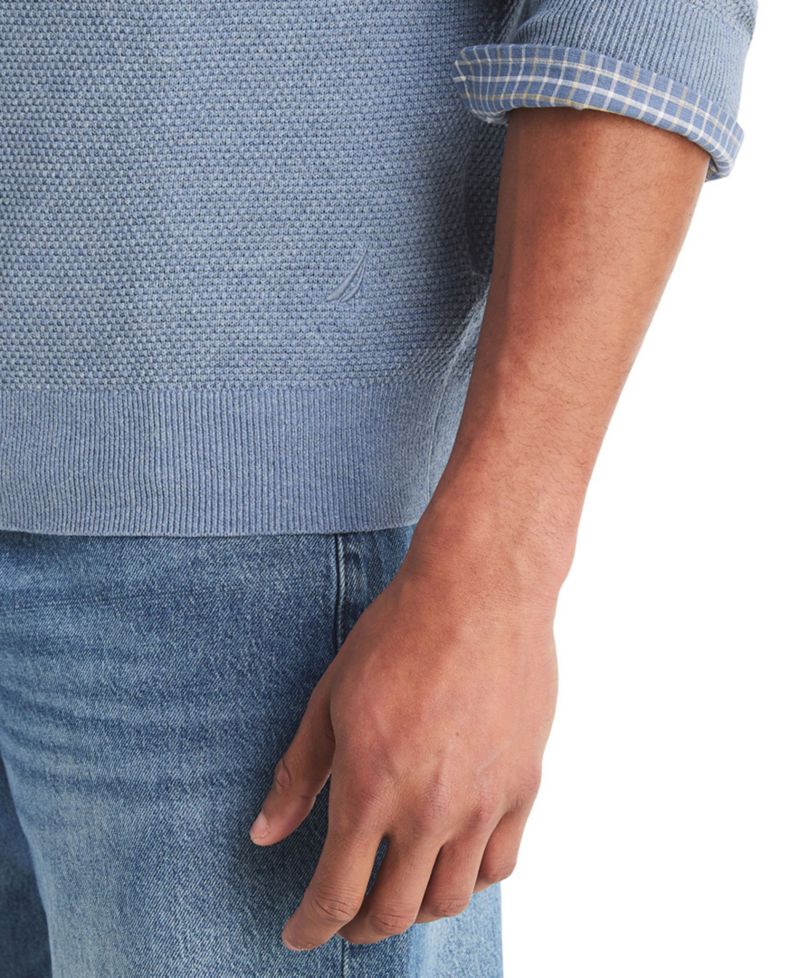 Men's Navtech Classic-Fit Solid Quarter Zip Sweater