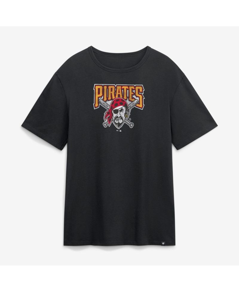 Men's Black Pittsburgh Pirates Vintage Logo Legacy T-Shirt