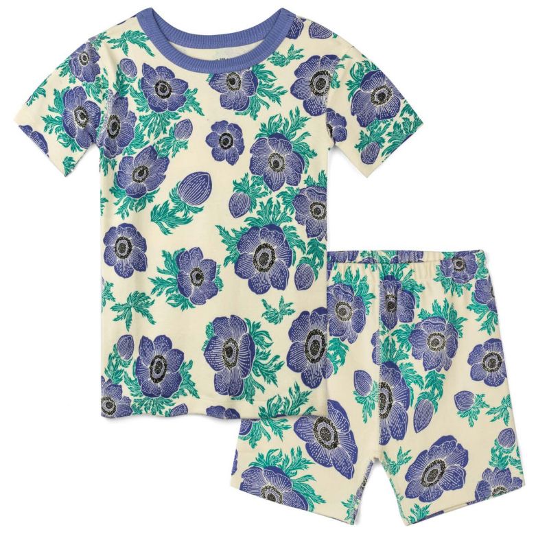 Kids Kids' Fair Trade 100% Organic Cotton Tight Fit Shortie Pajamas Set