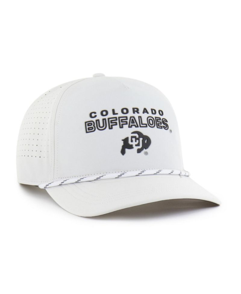 Men's '47 White Colorado Buffaloes Forward Vent Hitch Rope Adjustable Hat