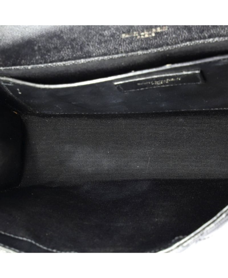 Medium Classic Monogram Envelope Satchel Mixed Matelasse Leather