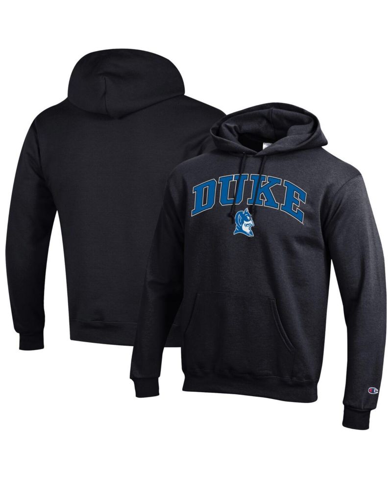 Men's Royal Duke Blue Devils Arch Over Logo Pullover Hoodie