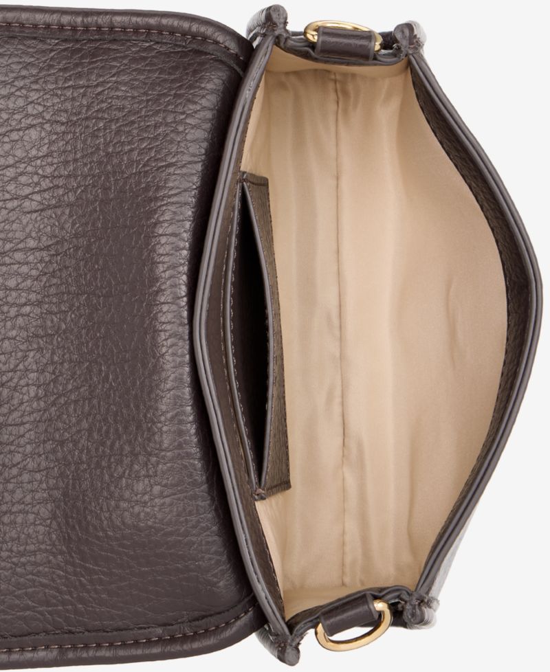 Tollann Zebra-Print Crossbody Bag