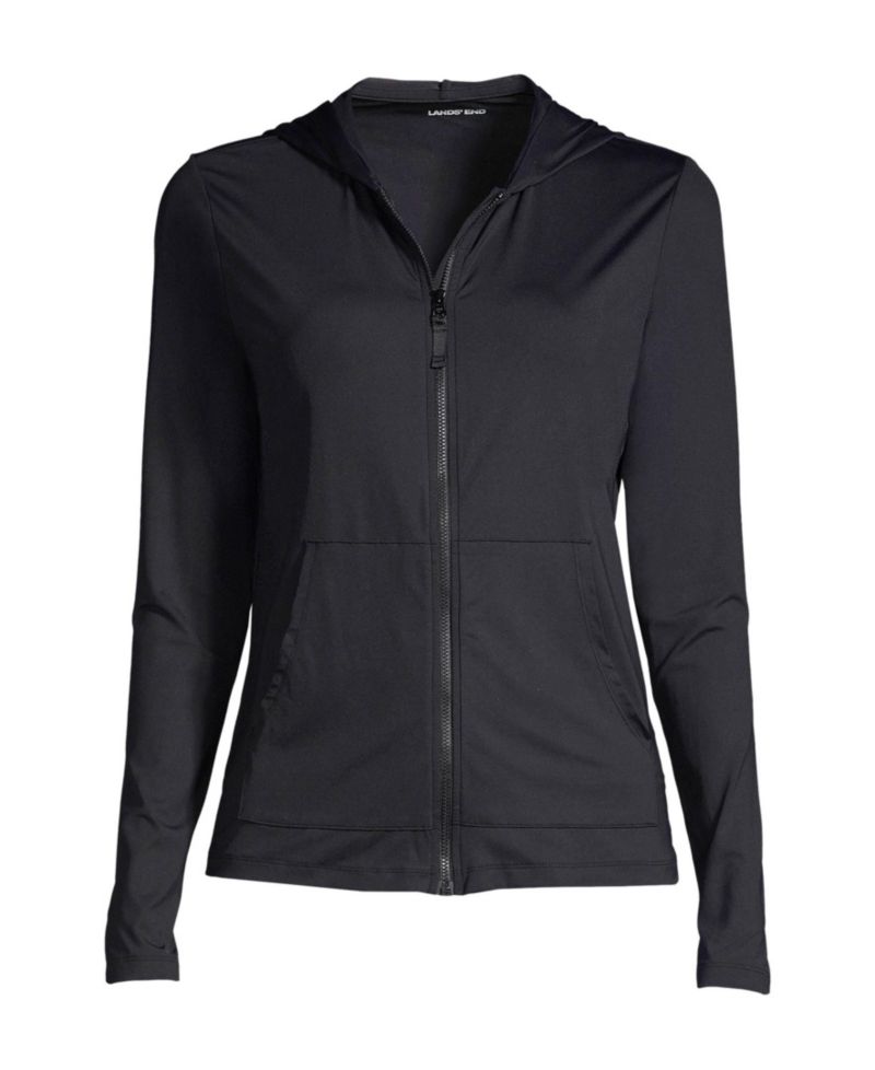 Women's SunShade UPF 50 Hooded Zip Front Rash Guard