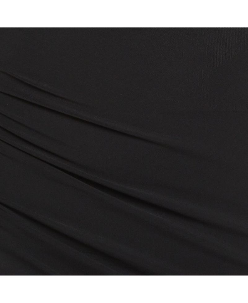Women's Jersey Ruched La Robe Piazza Midi Dress