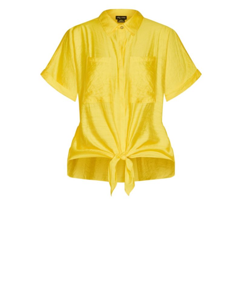 Plus Size Relaxed Summer Shirt