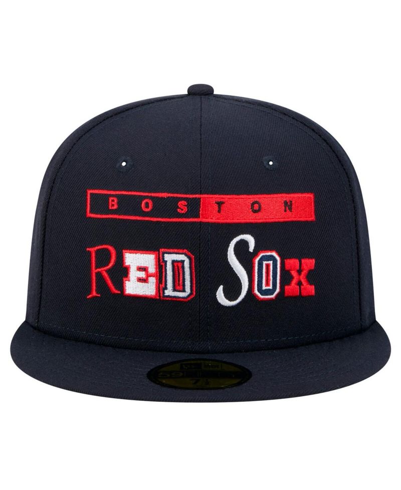 Men's Navy Boston Red Sox Ransom 59FIFTY Fitted Hat