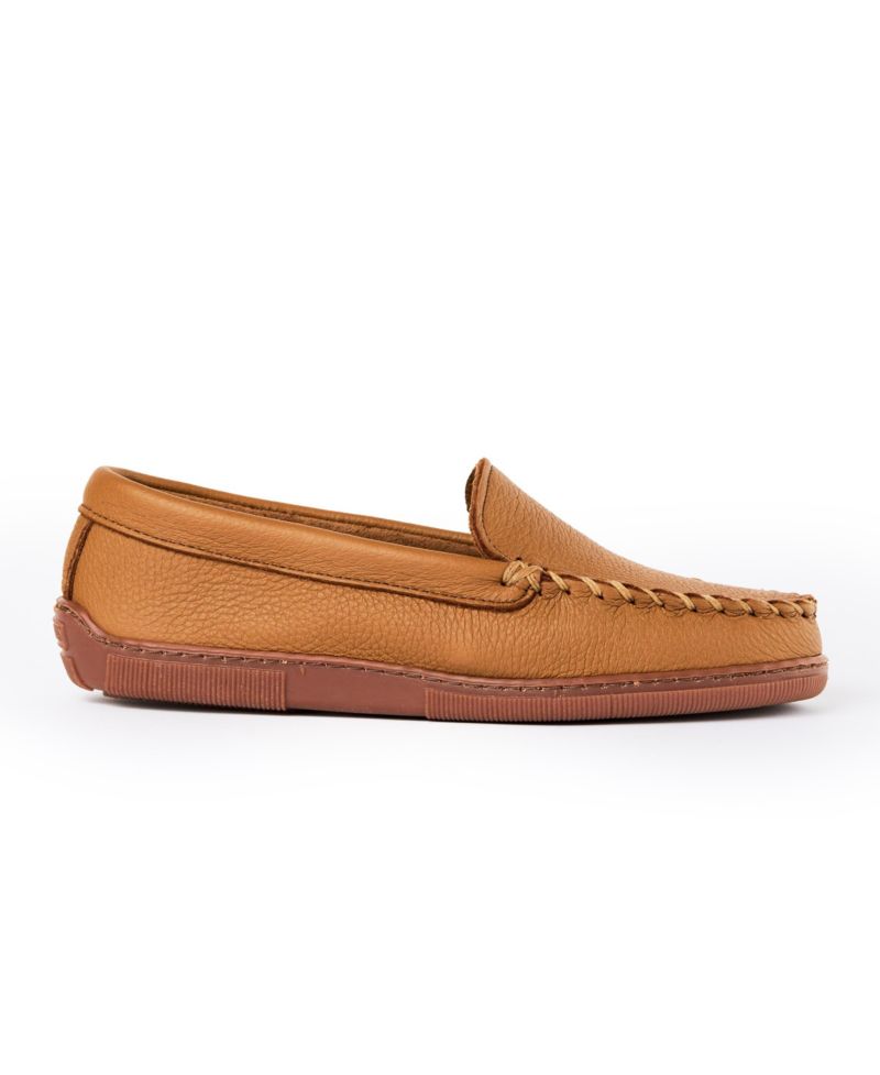 Men's Moosehide Leather Slip-ons