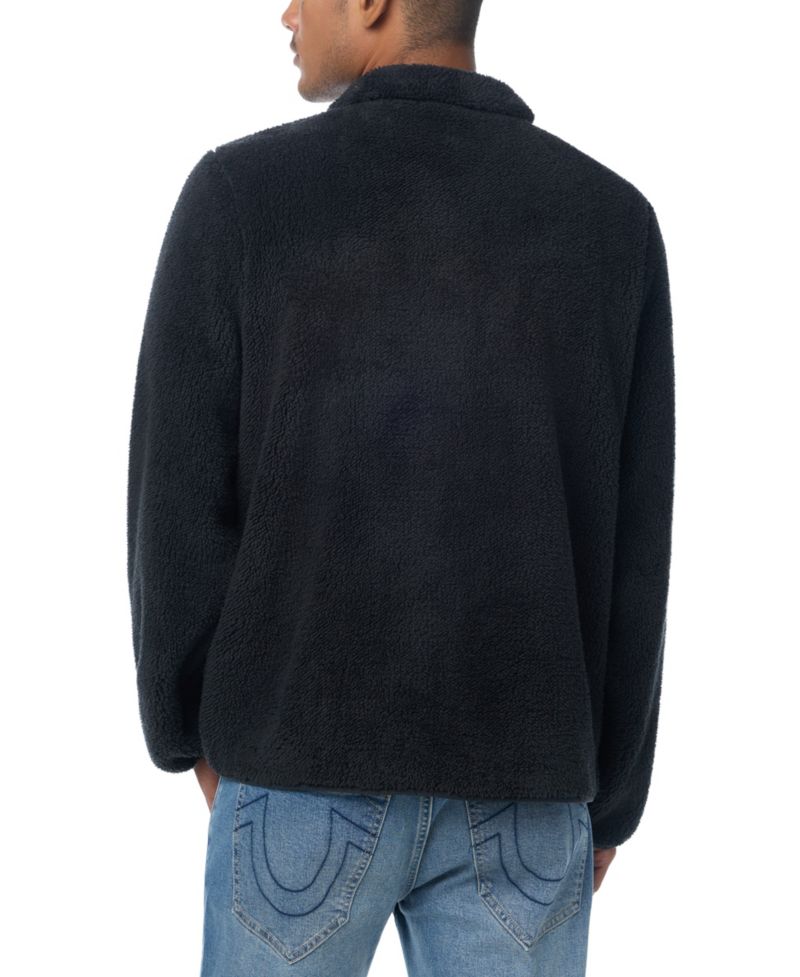 Men's Sherpa Fleece Zip-Front Jacket