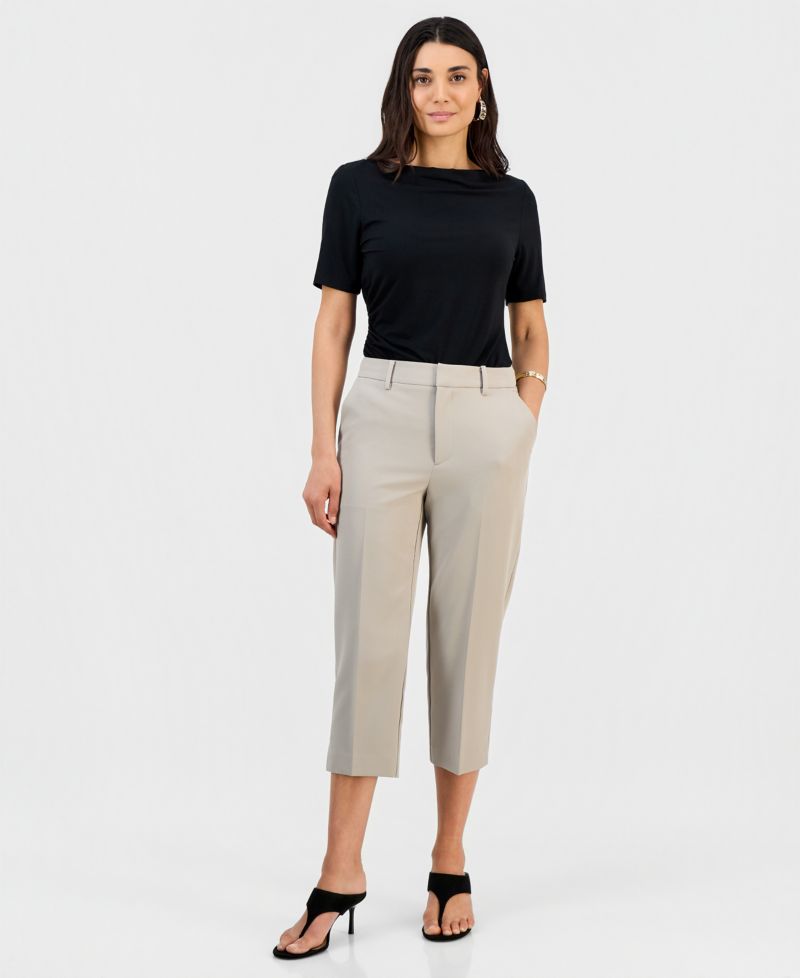 Petite Capri Slim Trousers