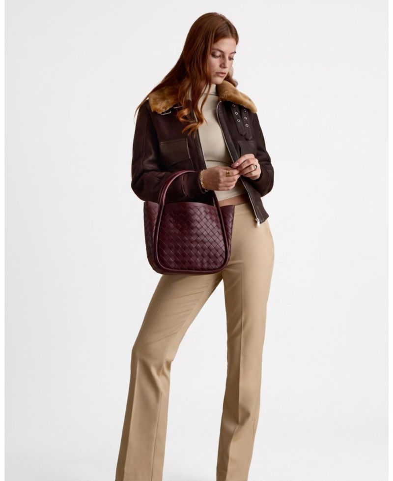Women's Mabel Ginger Shearling Jacket