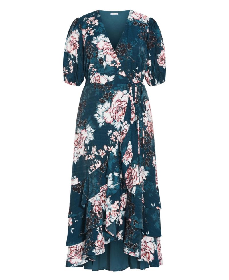 Women's Bri Floral Wrap Dress