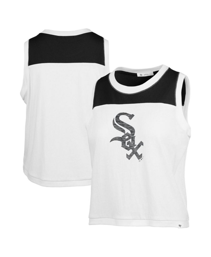 Women's White Chicago White Sox Premier Zoey Waist Length Tank Top