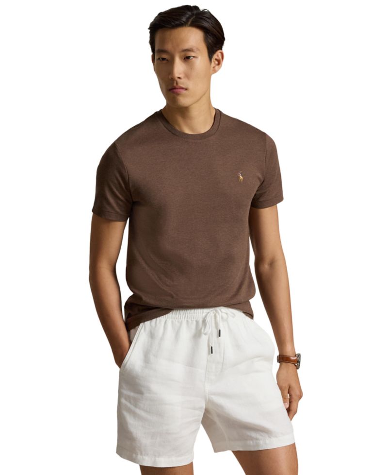 Men's Custom Slim-Fit Soft Cotton T-Shirt