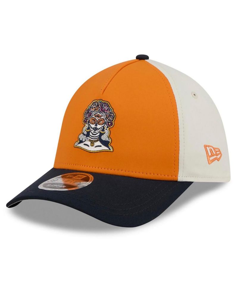 Men's Orange/Navy San Diego Padres 2026 City Connect M-Crown A-Frame 39THIRTY Flex Hat