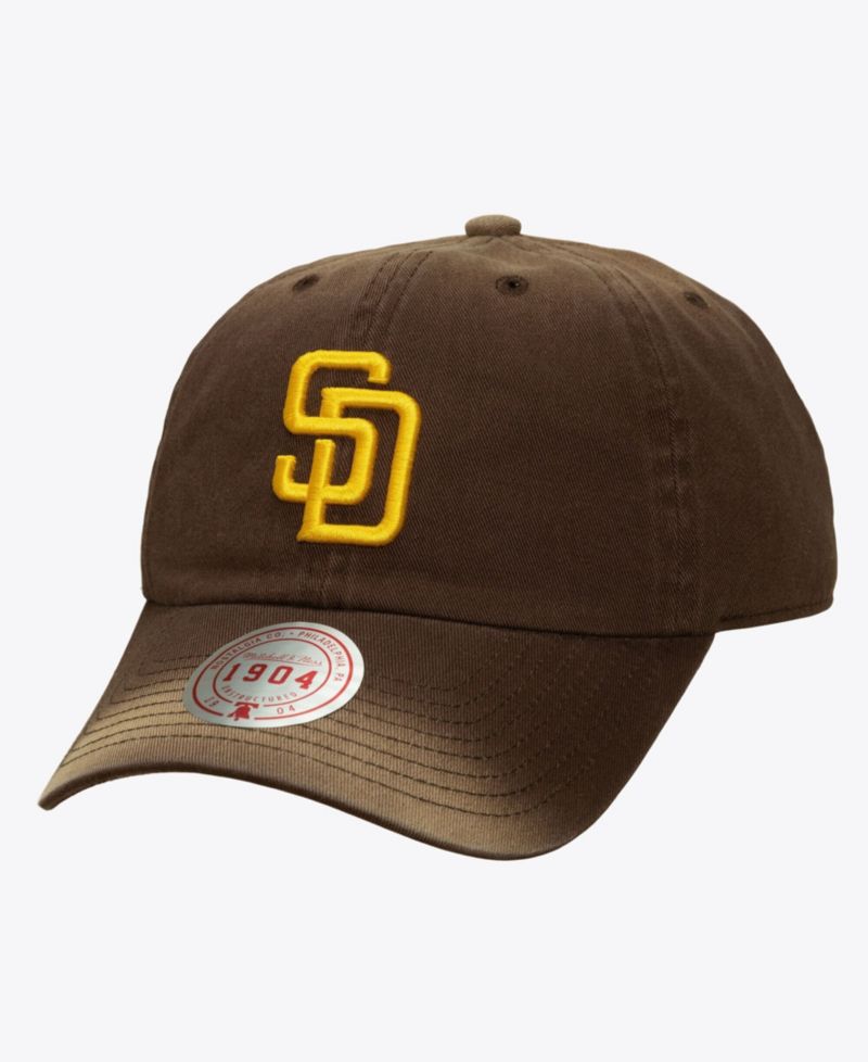 Men's and Women's Brown San Diego Padres 1904 Soft Wash Adjustable Hat