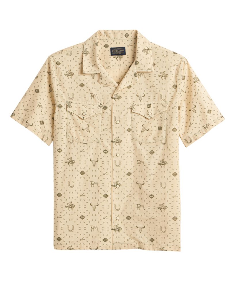Men's Short-Sleeve Collar Shirt