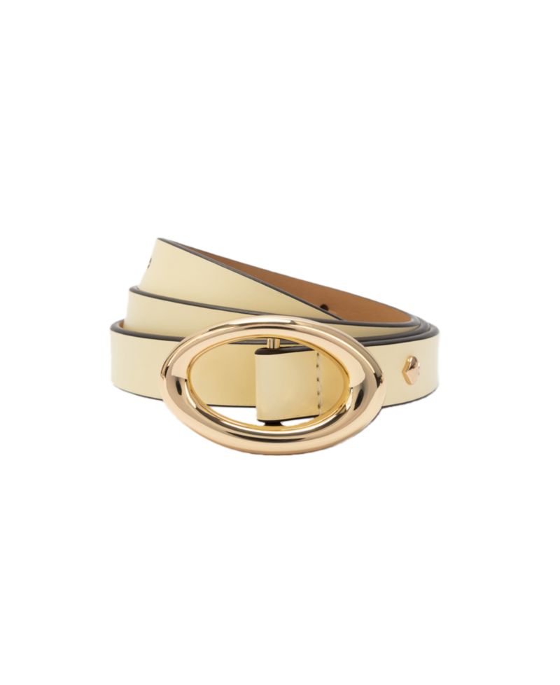 Oval Molten Buckle Belt
