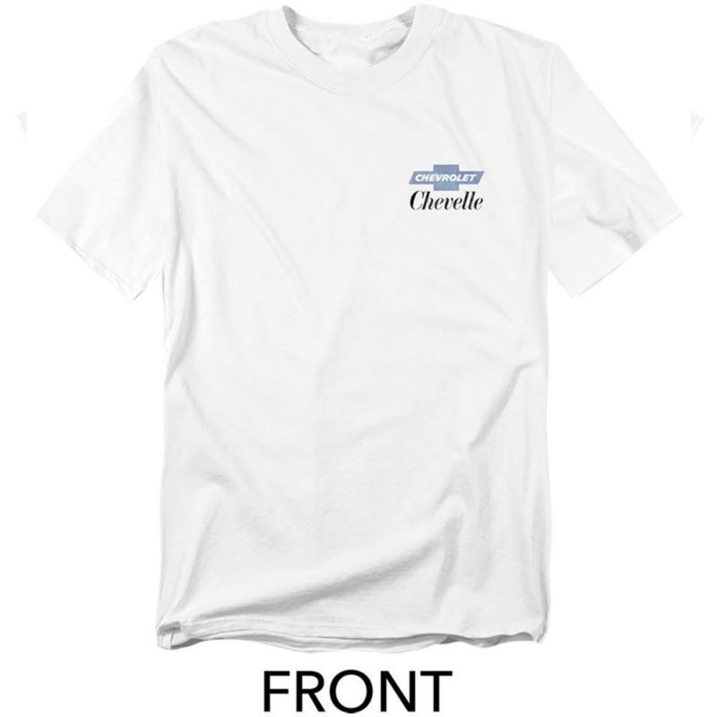 Men's Chevrolet Chevelle Mountain Ad Front Back T-Shirt