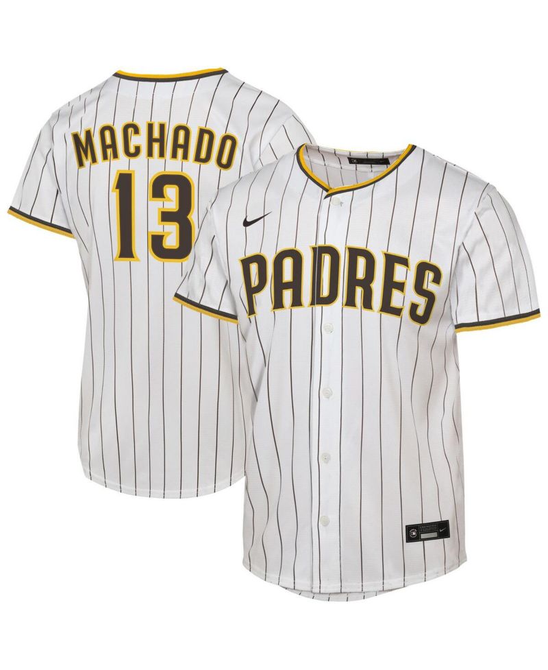 Big Boys and Girls Manny Machado White San Diego Padres Home Replica Player Jersey