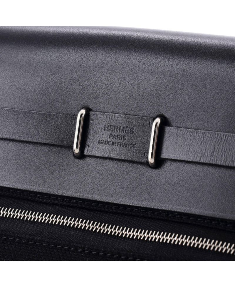 20 Herbag Zip Toile and Leather
