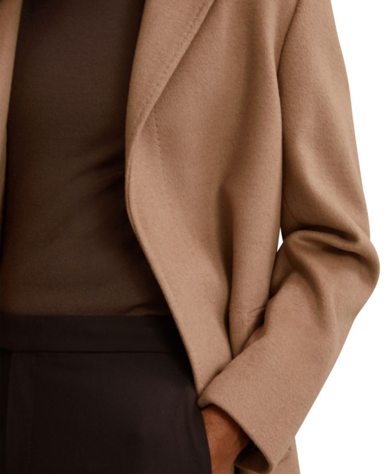 Men's Empire Wool-Blend Single-Breasted Relaxed-Fit Overcoat