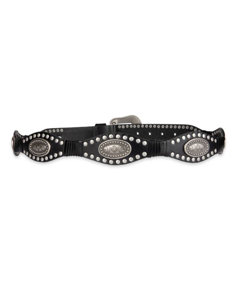 Women's Western Concho Scalloped Belt