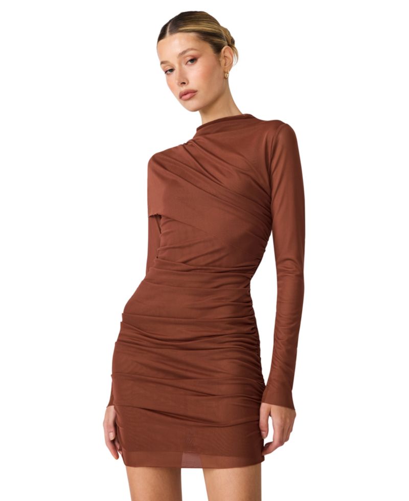 Women's Catrina Long-Sleeve Body-Con Dress