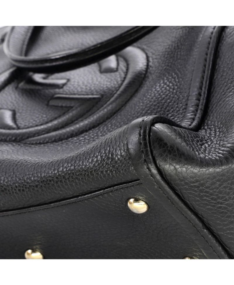 Small Soho Convertible Top Handle Bag Leather