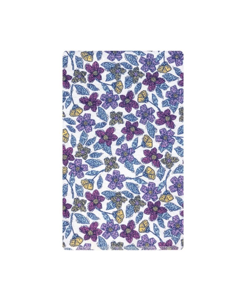 Girl Cotton Poly Flannel Burp Cloths 10-Pack