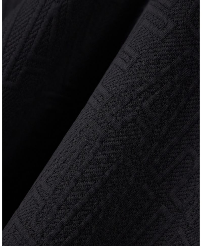 Men's Jacquard All Over Logo Hoodie Sweatshirt