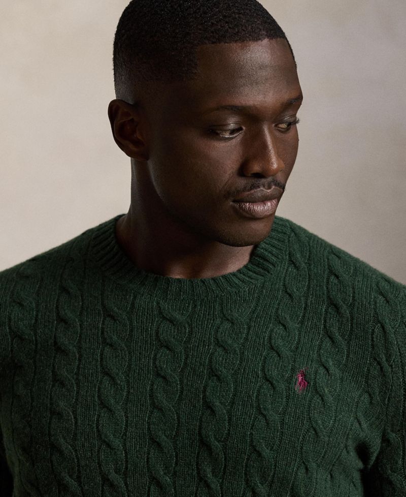 Men's Cable-Knit Sweater