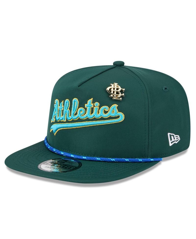 Men's Green Athletics 2025 Big League Chew Golfer Snapback Hat
