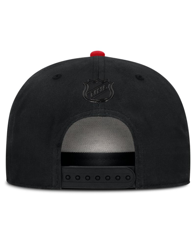 Men's Black Toronto Maple Leafs Canada Military Appreciation Authentic Pro A-Frame Adjustable Hat