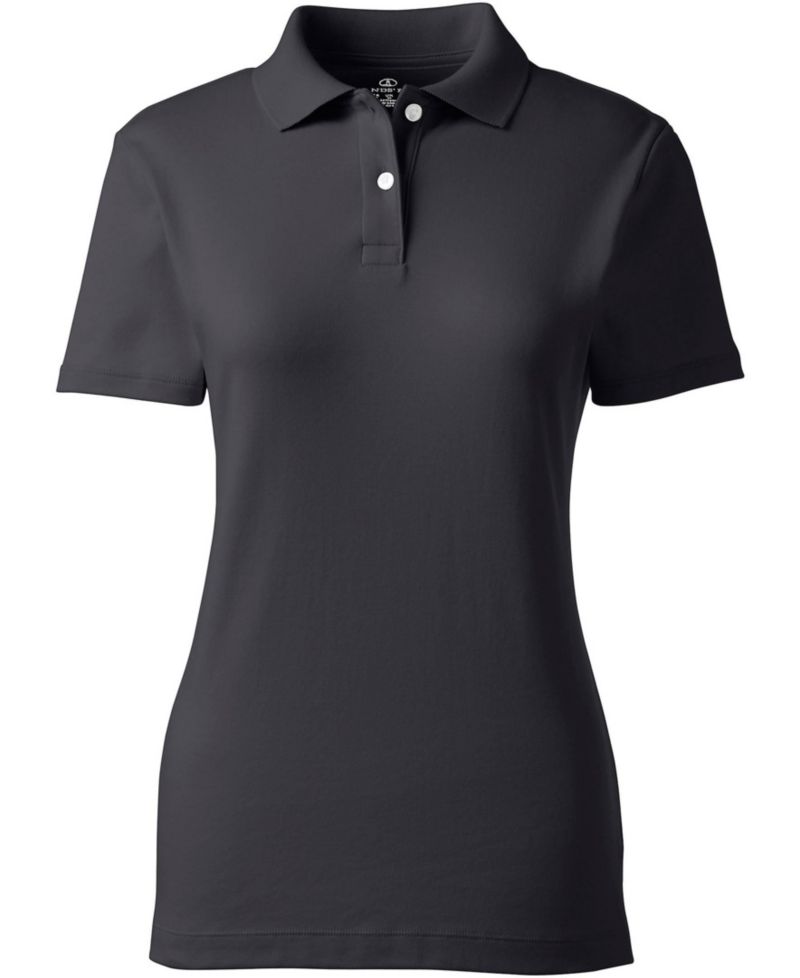 Women's Short Sleeve Feminine Fit Interlock Polo Shirt