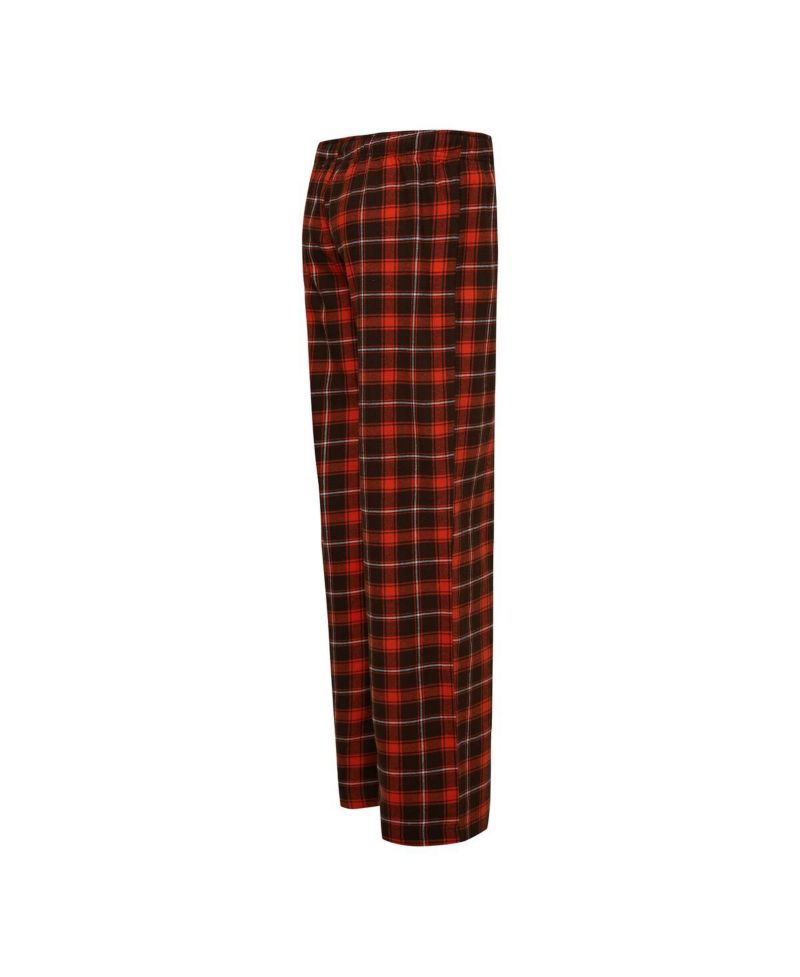 Women's Brown, Orange Cleveland Browns Arctic T-shirt and Flannel Pants Sleep Set