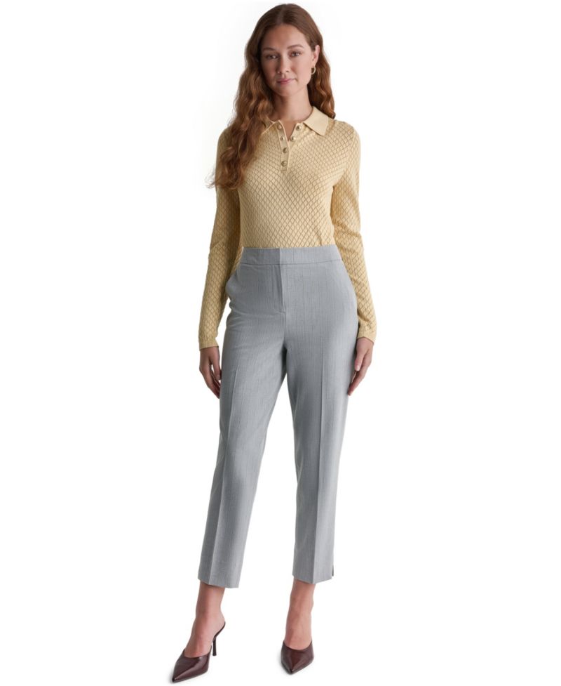 Women's High-Rise Slim Ankle Pants