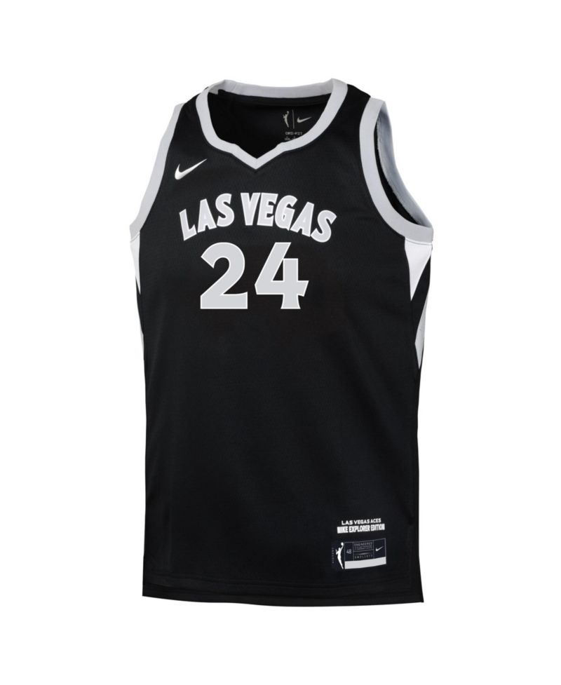 Big Boys and Girls Jewell Loyd Black Las Vegas Aces Explorer Edition Jersey