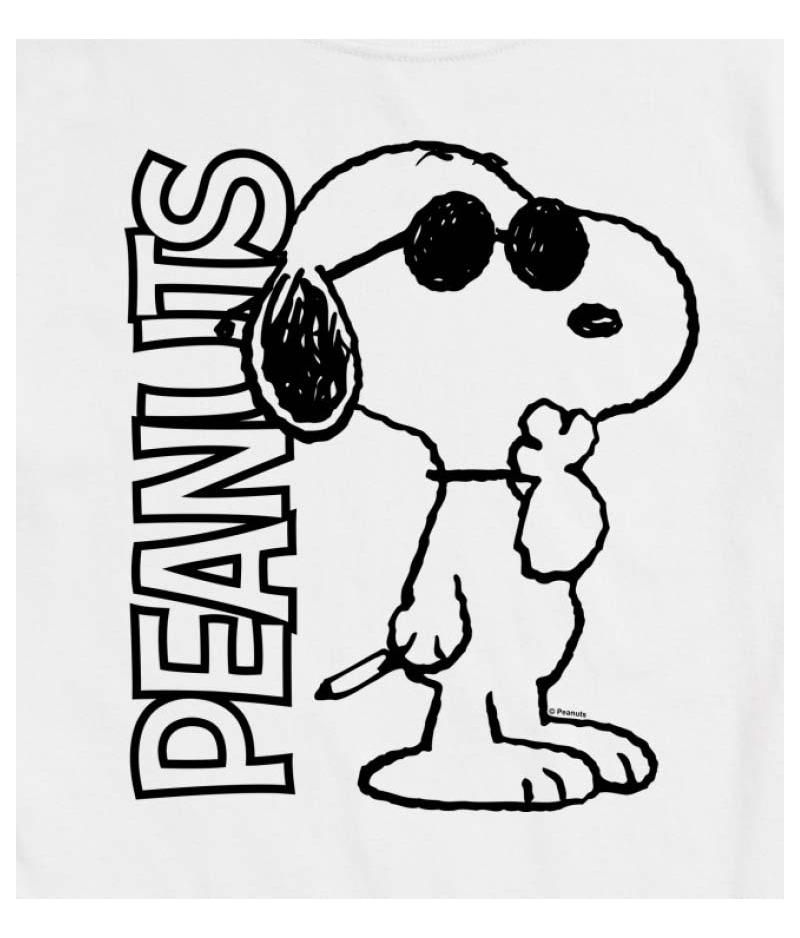 Hybrid Apparel Joe Cool Peanuts Logo Men's Short Sleeve Tee