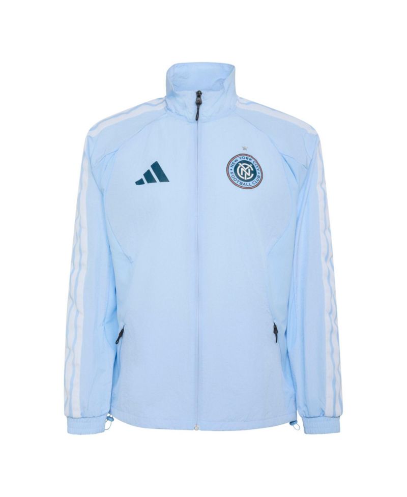 Men's Light Blue New York City FC 2026 Anthem Raglan Full-zip Jacket