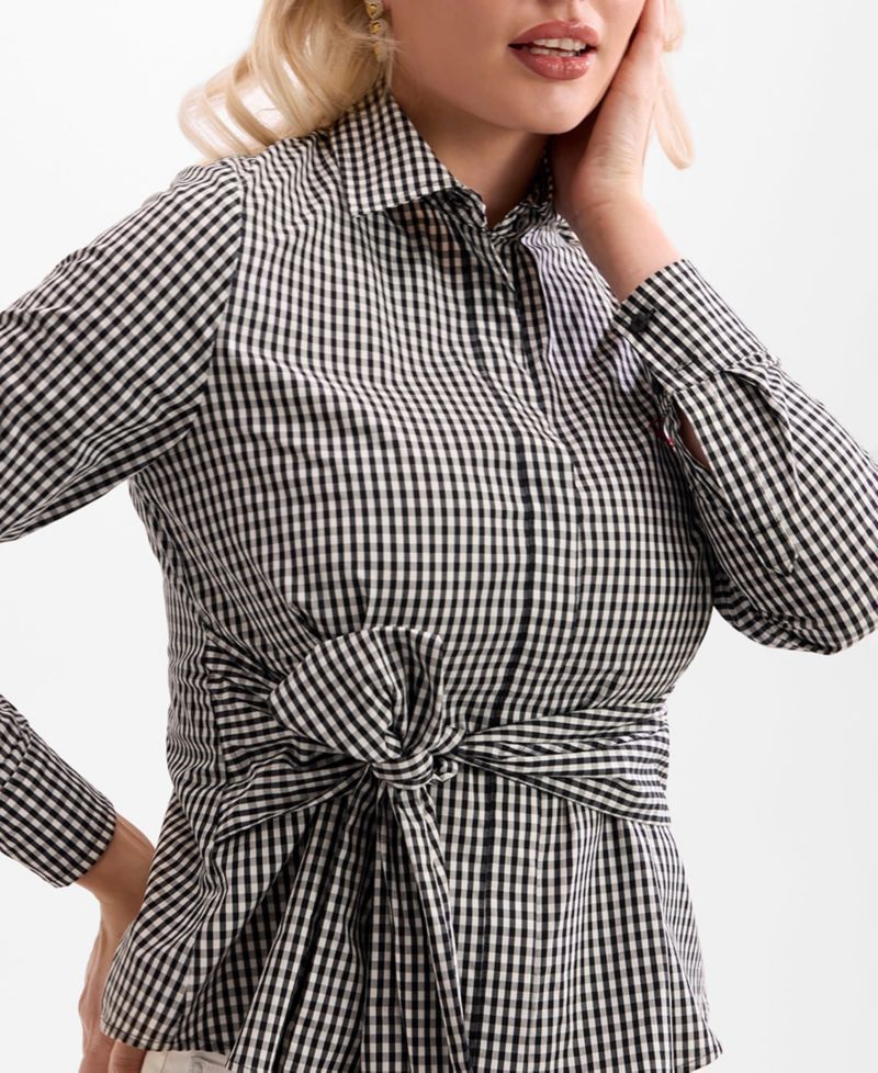 Women's Marilyn Knot Slim-Fit Shirt