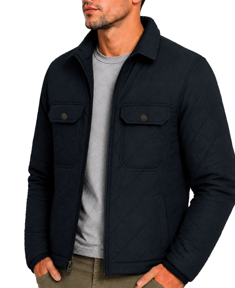 Men's Diamond Quilted Lightweight Jacket